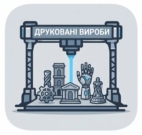 Тут ви можете замовити з послуги з 3D друку та розробки 3D моделей. Друк пластиками: PETG PET ABS